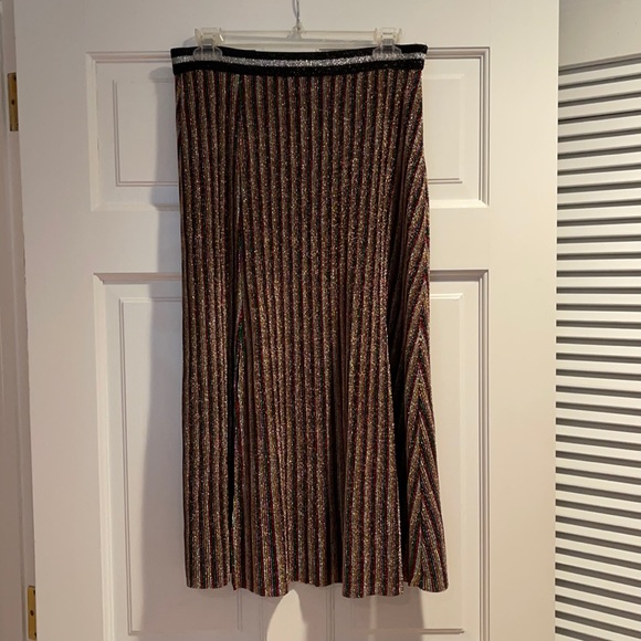 Design Lab Multicolored Metallic Sparkly Skirt - Picture 2 of 9